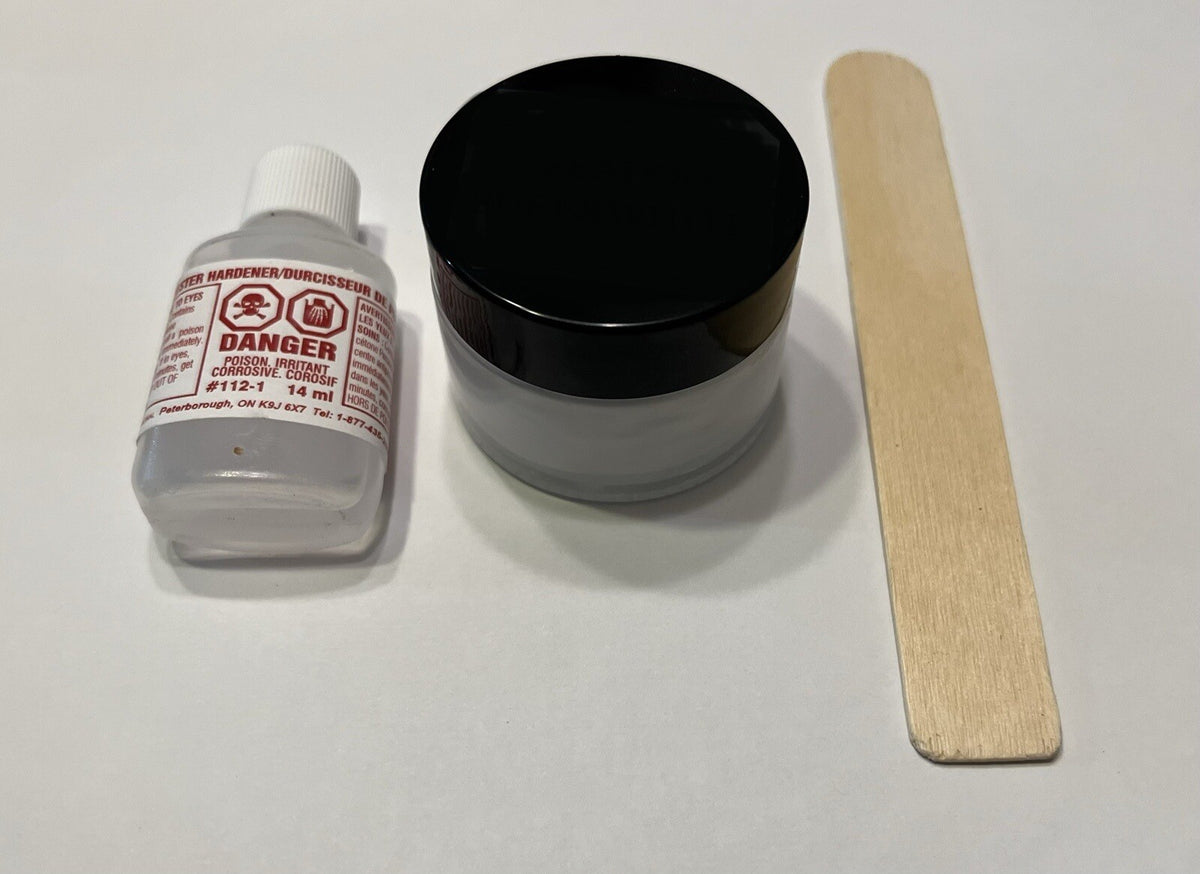 Silver Cloud gel coat repair kit contents