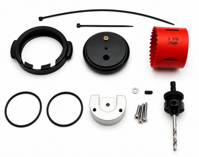 GT40 Marine Ribbon Delete Kit — Sea-Doo 230/300 (RXP-X / RXT-X — Hole Saw Includ